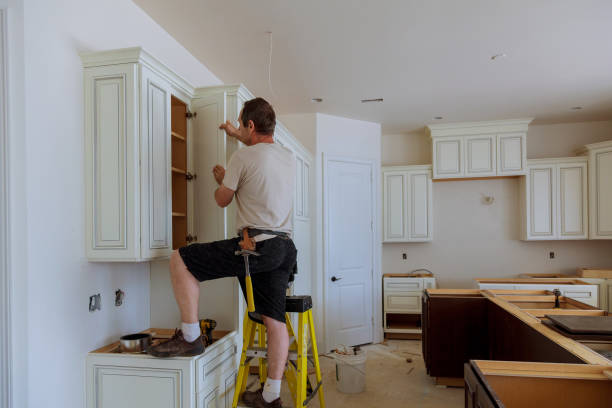 Open concept kitchen conversion in Sauk Rapids by JMT Kitchen Cabinet